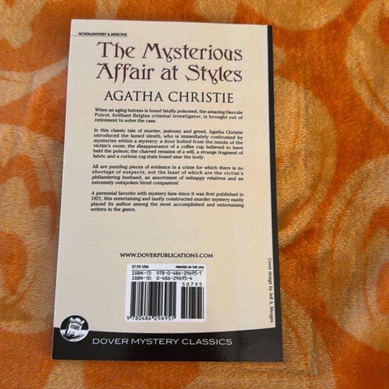 The Mysterious Affair at Styles by Agatha Christie
