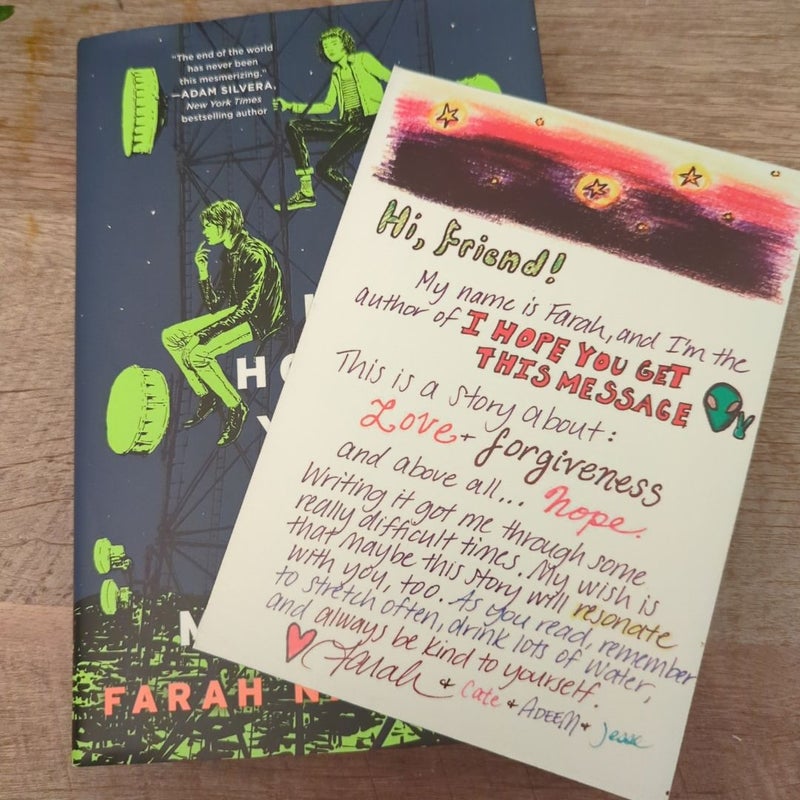 I Hope You Get This Message (Owlcrate)