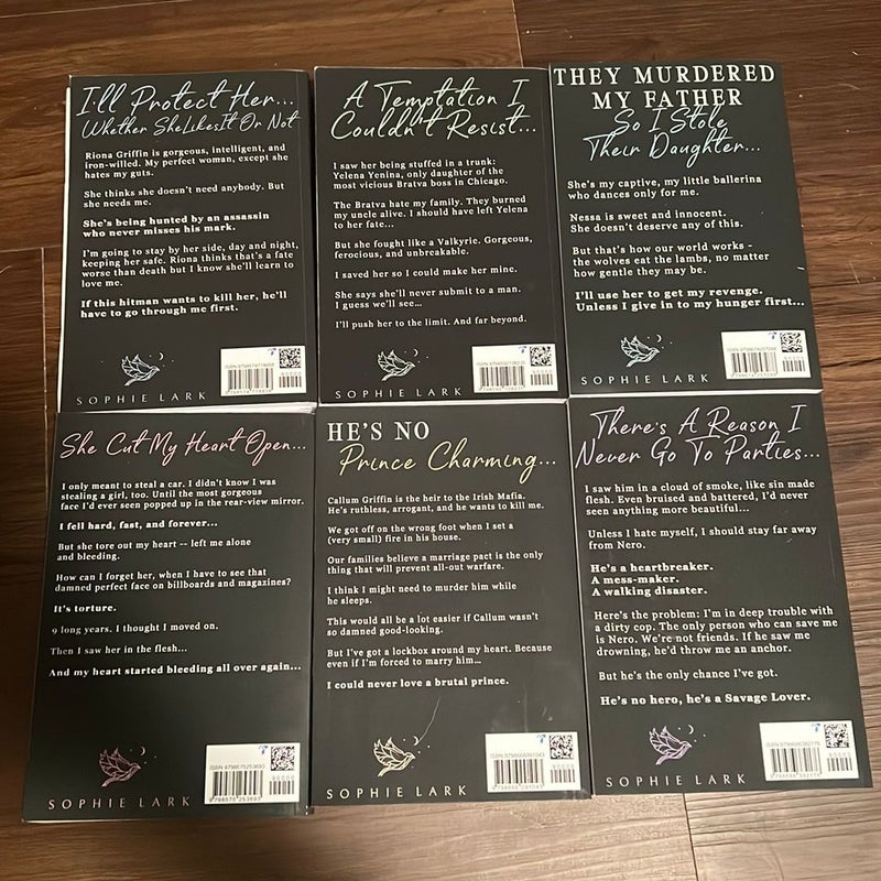 Brutal birthright series by Sophie lark , Hardcover Pangobooks