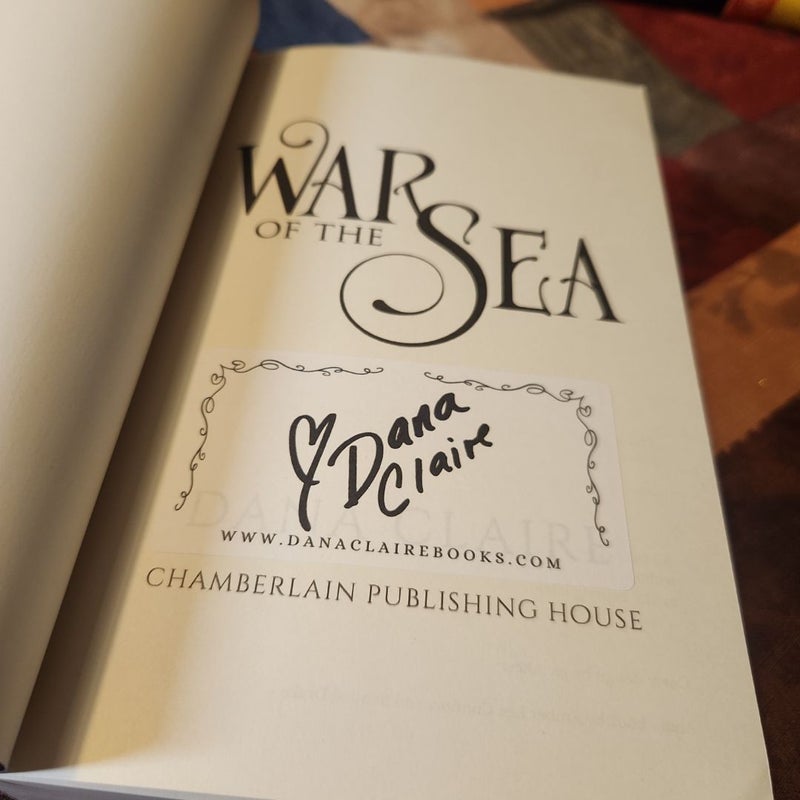 Olympian Wars Trilogy (signed); War of the Sea, War of the Land, War of the Mind (Exclusive covers)