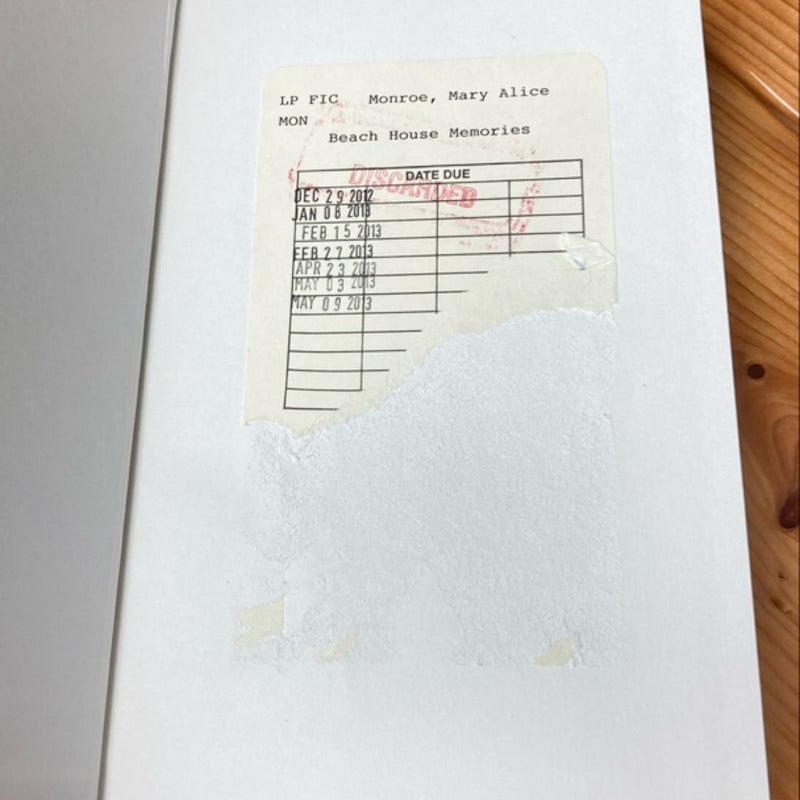 Beach House Memories