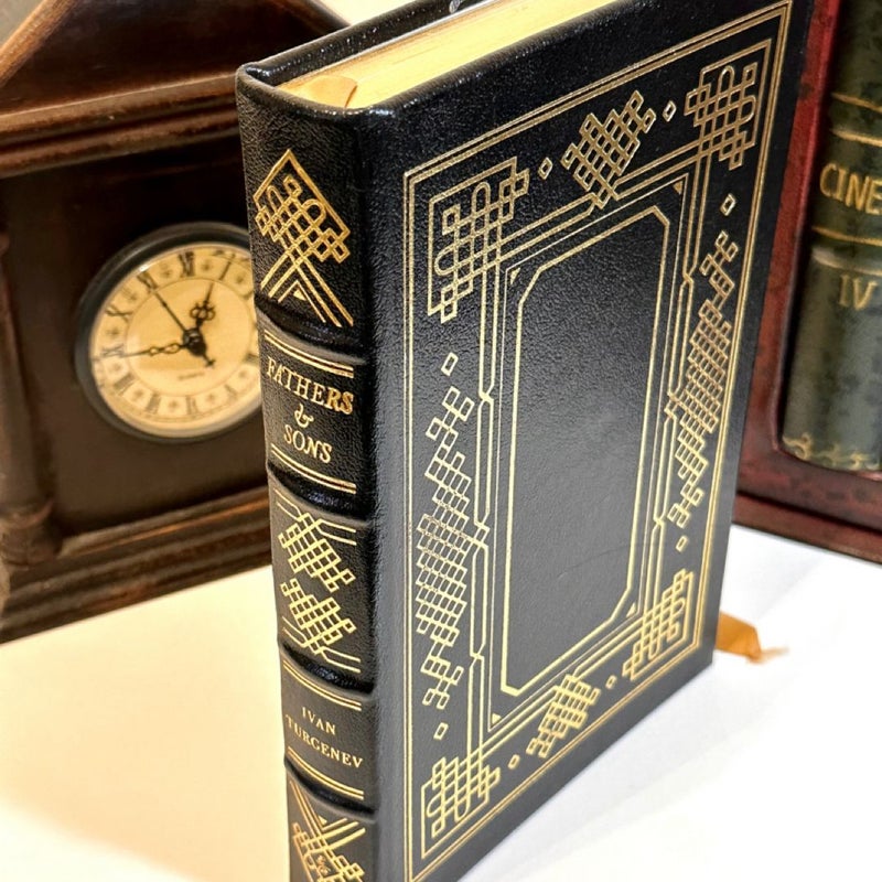 Easton Press Leather Classics “Fathers and Sons” by Ivan Tugenev 1977, Collector’s Edition. 100 Greatest Books Ever Written.