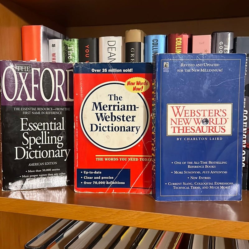 Set of 3 English grammar books