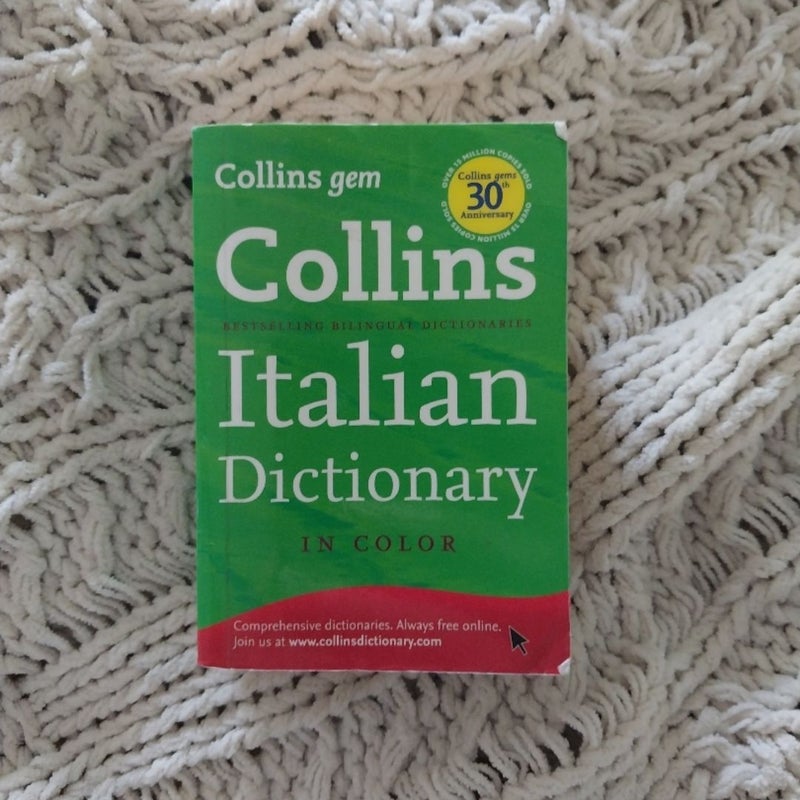 Collins Gem Italian Dictionary, 8th Edition