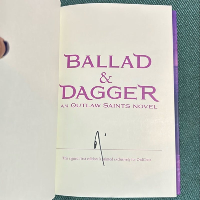 Ballad & Dagger