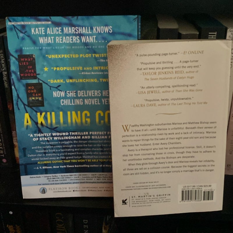 The Golden Couple & A killing cold ARC for free.