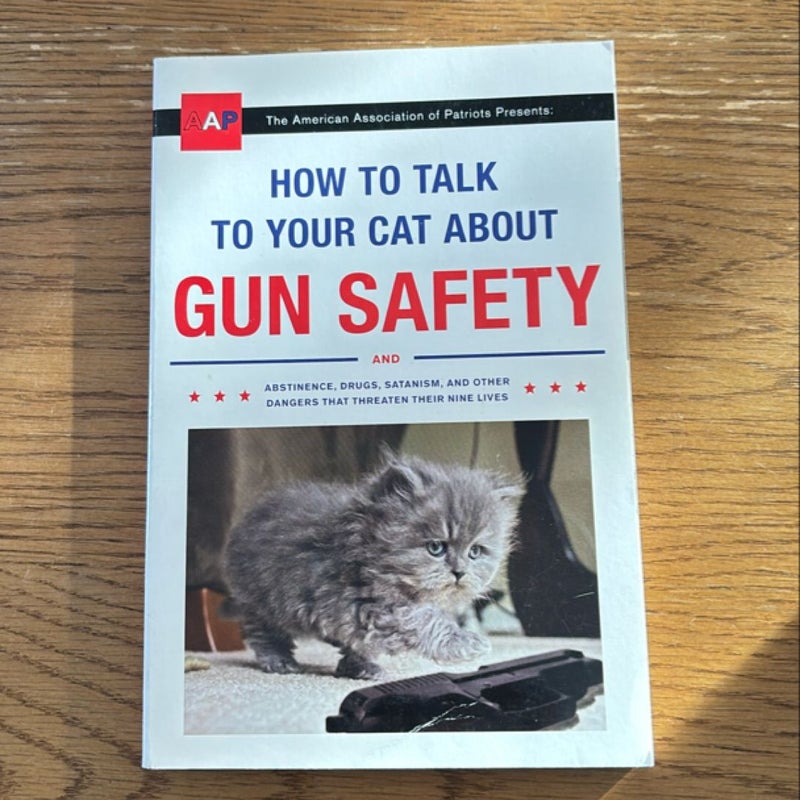 How to Talk to Your Cat about Gun Safety