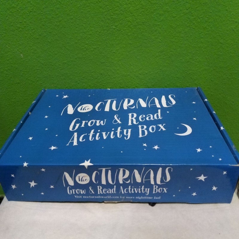 The Nocturnals Grow & Read Activity Box with Plush 🦊