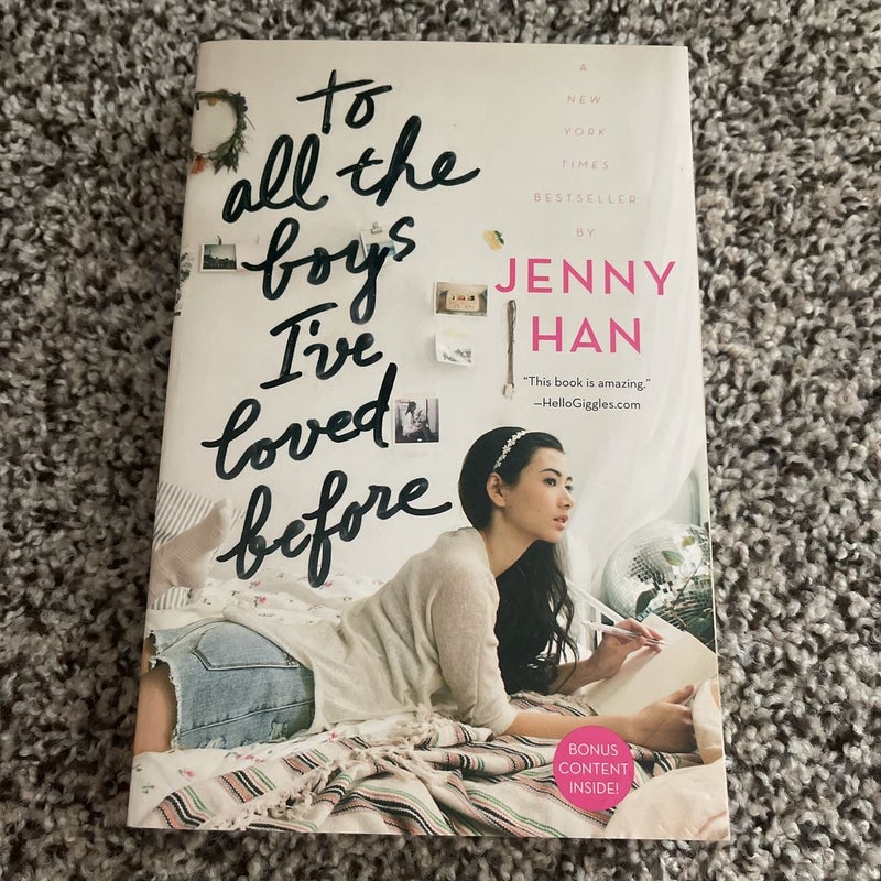 To All the Boys I've Loved Before