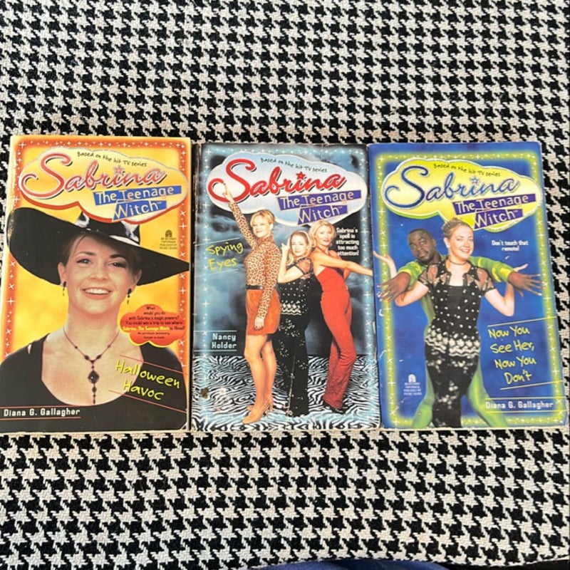 Sabrina the Teenage Witch bundle: Halloween Havoc, Spying Eyes, Now You See Her, Now You Don’t