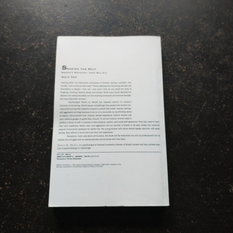 Sensing the Self *Uncorrected Proof*