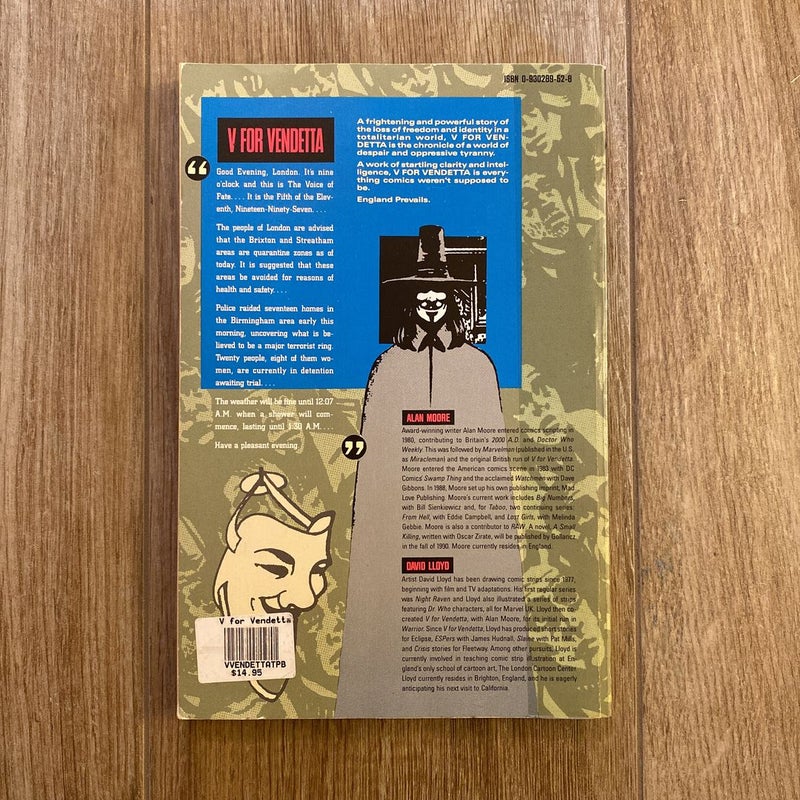 V for Vendetta: New Edition