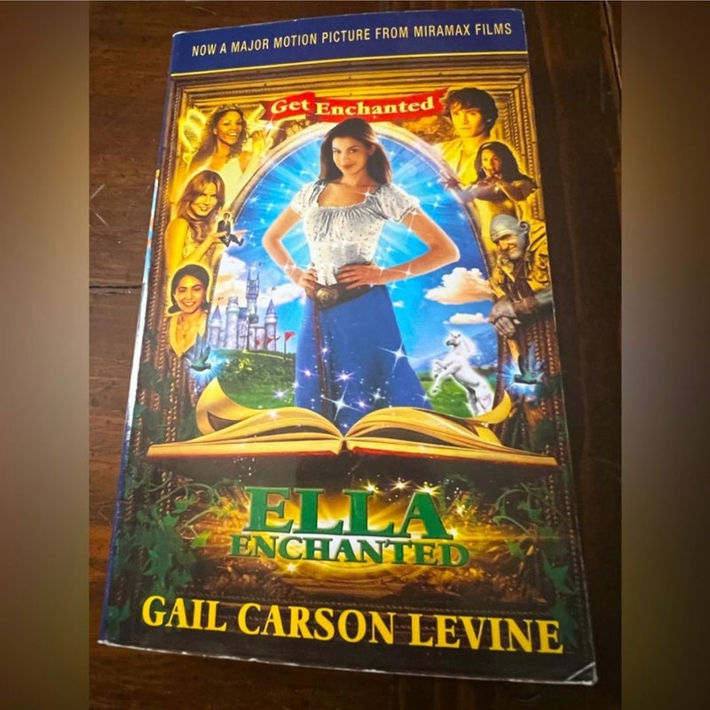 Ella Enchanted by Gail Carson Levine (Movie Poster Cover) 2005