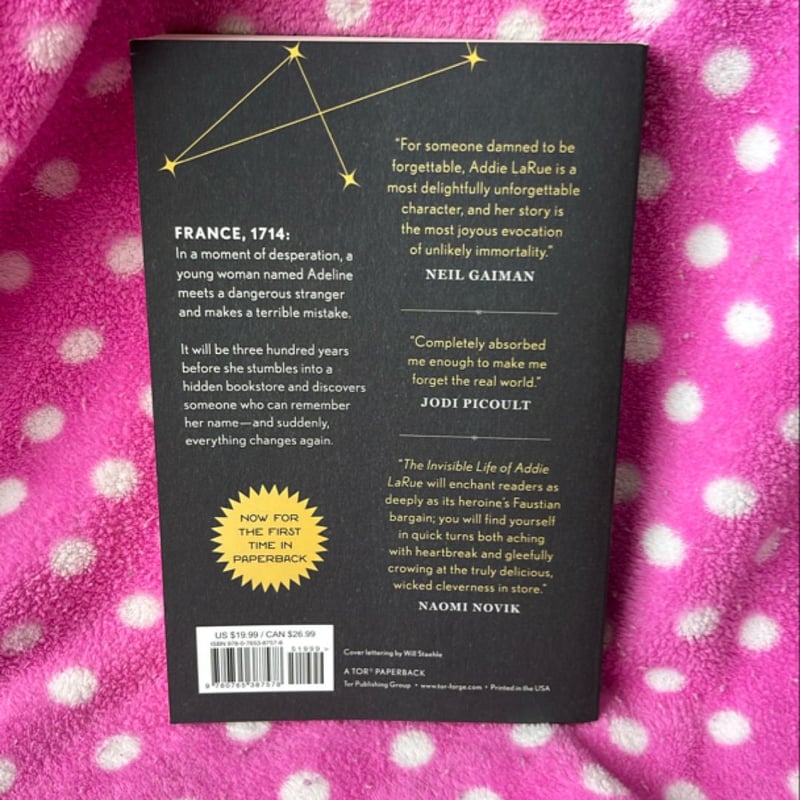 The Invisible Life of Addie LaRue