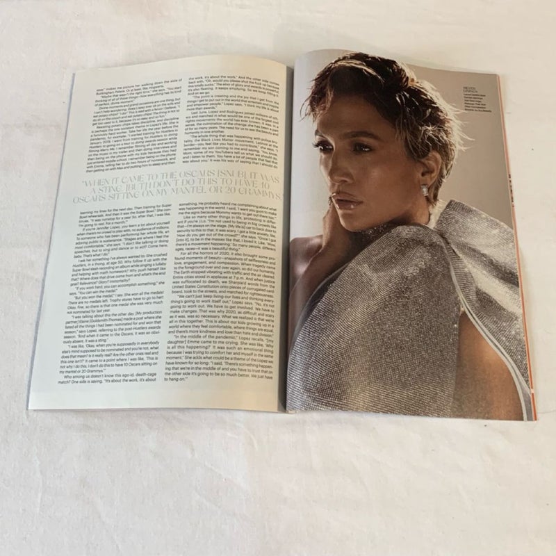 allure J.LO “Then, Now, & Forever” 30 Anniversary Issue March 2022 Magazine