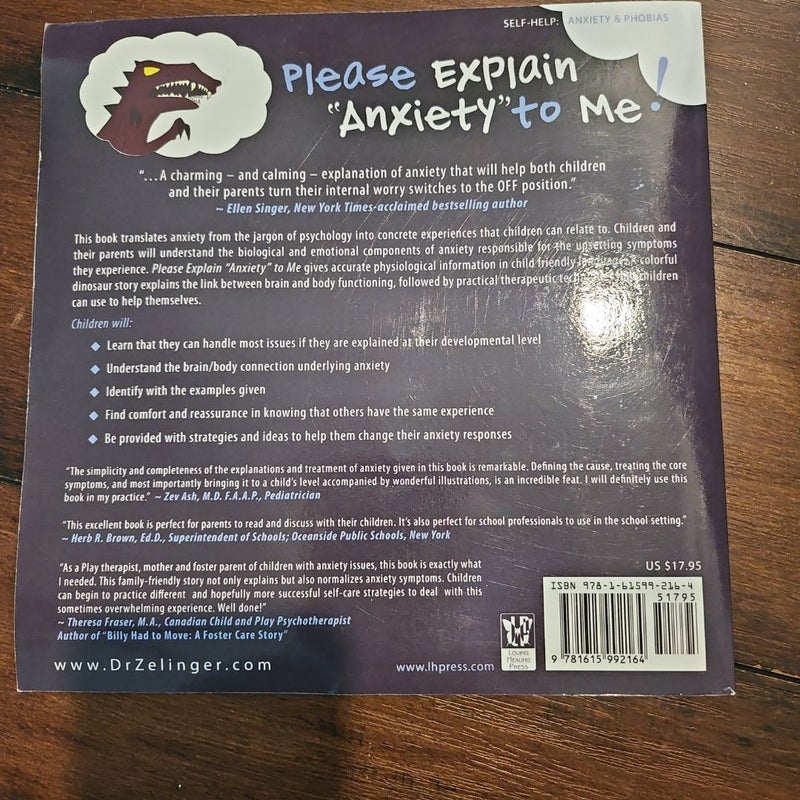 Please Explain "Anxiety" to Me!