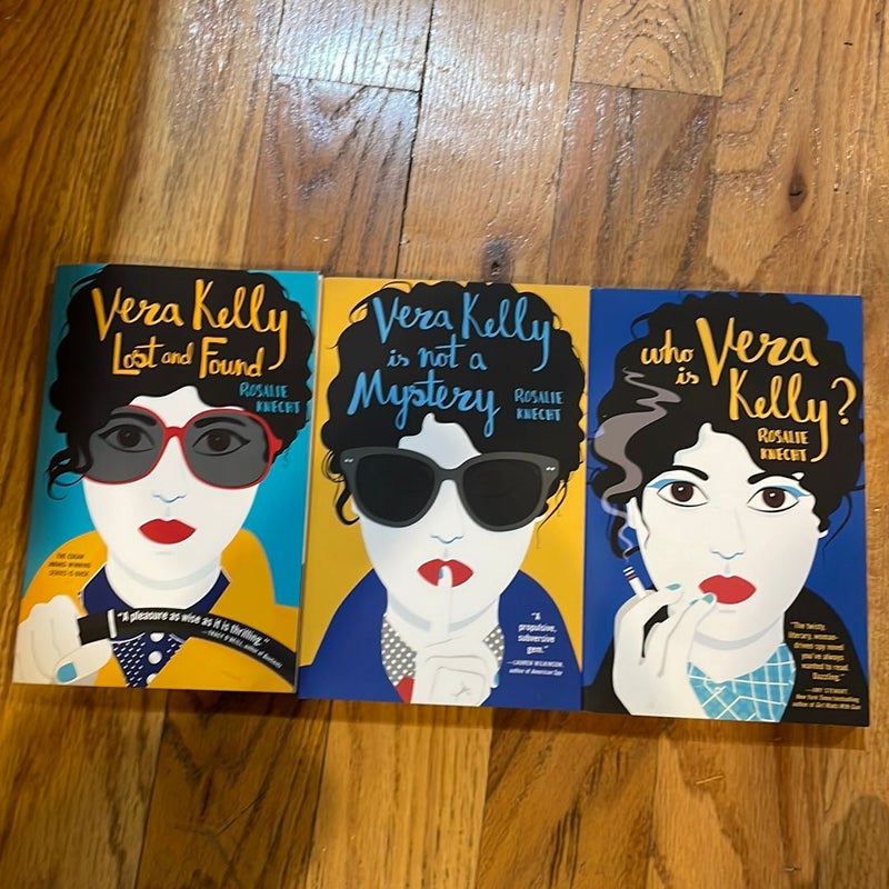 Vera Kelly trilogy bundle 