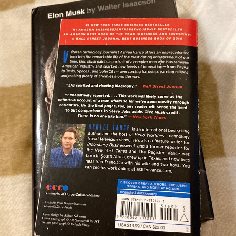 Elon Musk Book Lot