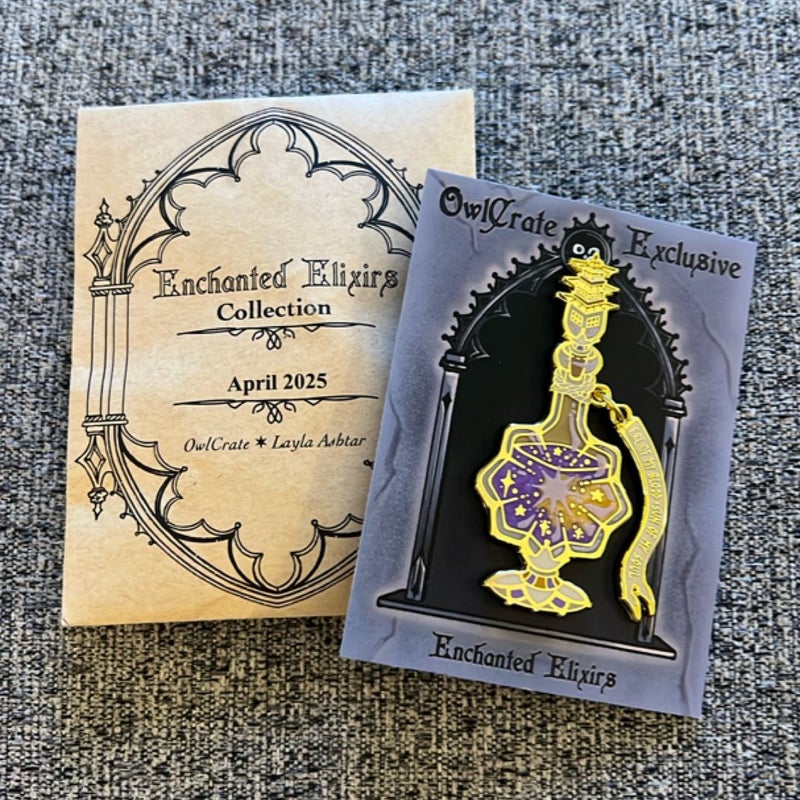 Owlcrate The Hurricane Wars Enchanted Elixirs Pin