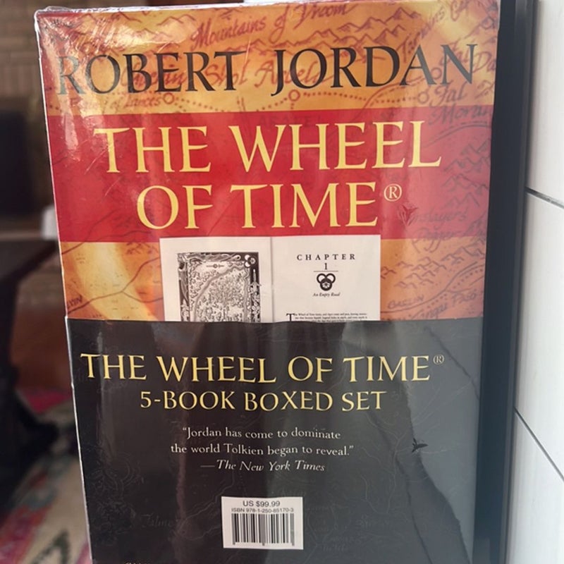 Wheel of Time 0-4 paperback box set