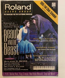 Roland Users Group “Beauty & The Beast”Issue (6) Page Total 1995 Magazine 