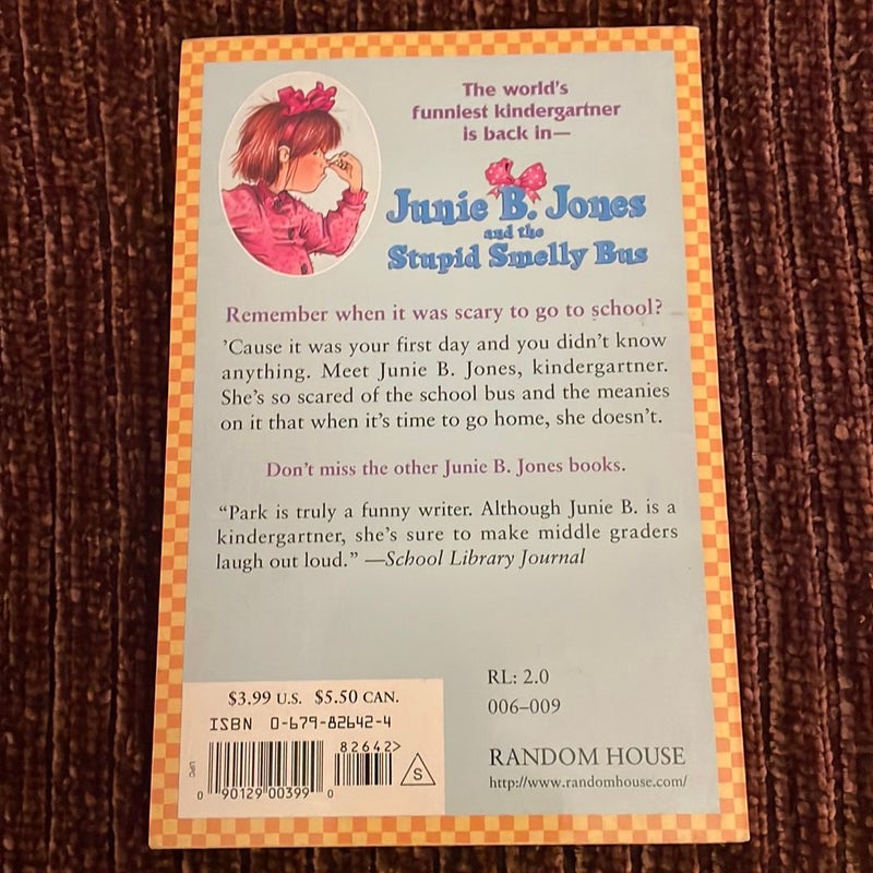 Junie B. Jones #1: Stupid Smelly Bus 