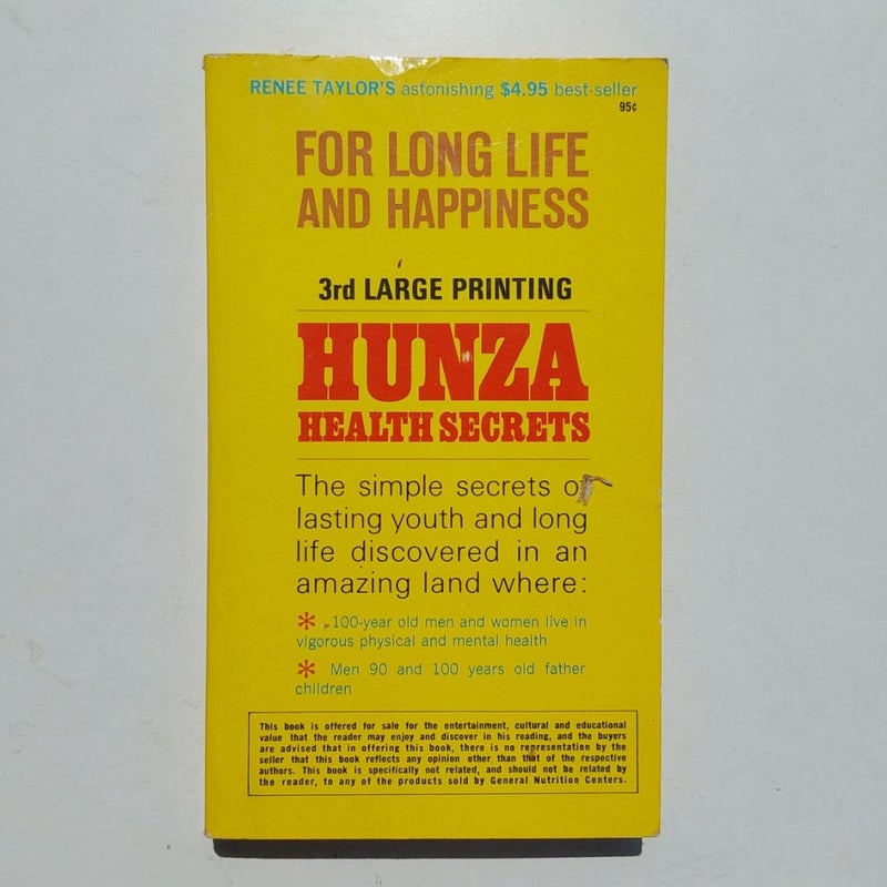 Hunza Health Secrets