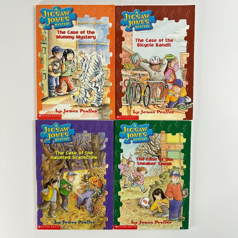 A Jigsaw Jones Mystery book bundle, 6 books