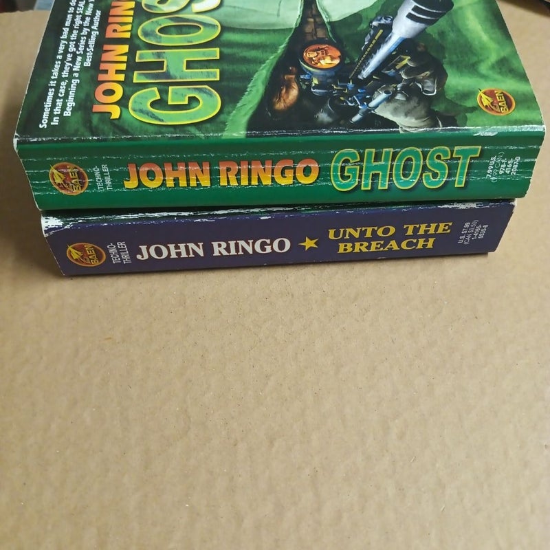 Unto the Breach & Ghost by John Ringo