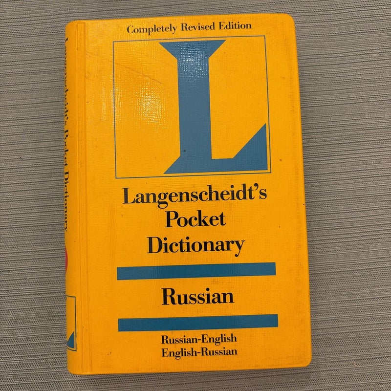Langenscheidt Pocket Russian Dictionary