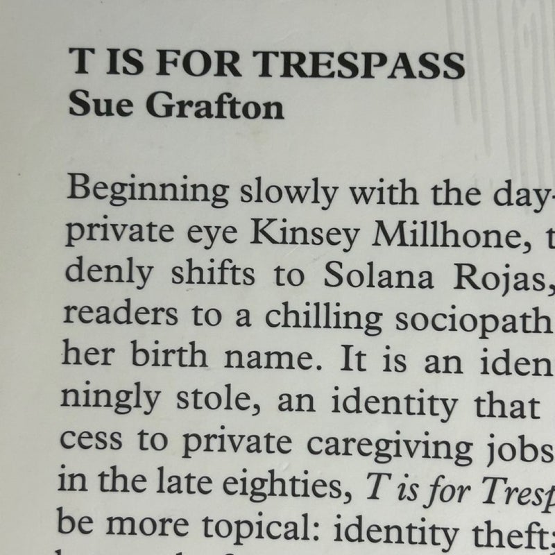 T Is for Trespass