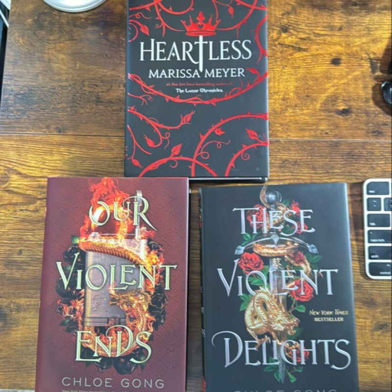 These Violent Delights and 2 other books