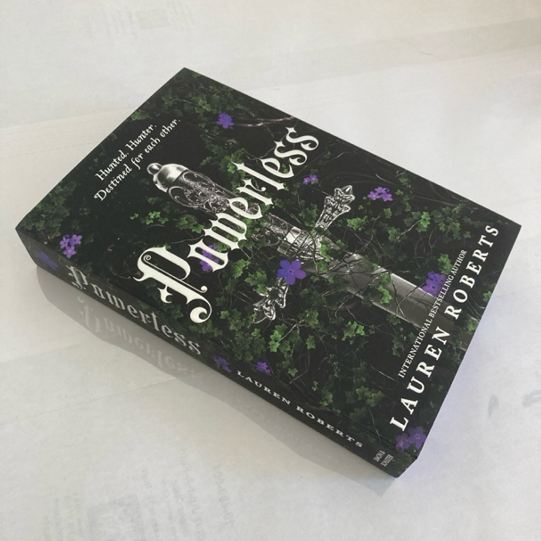 Powerless Waterstones Exclusive Edition Sprayed Edges by Lauren