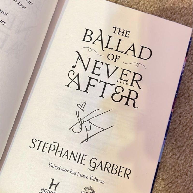 The ballad of never after & A curse for true love fairyloot