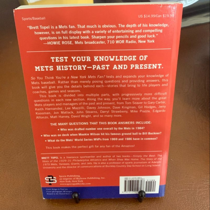 So You Think You're a New York Mets Fan?