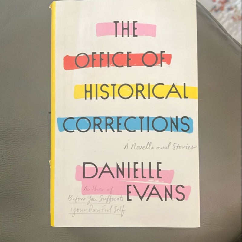 The Office of Historical Corrections