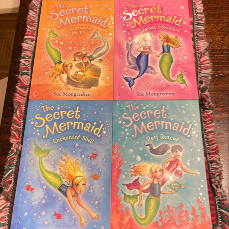 The Secret Mermaid books 1-4