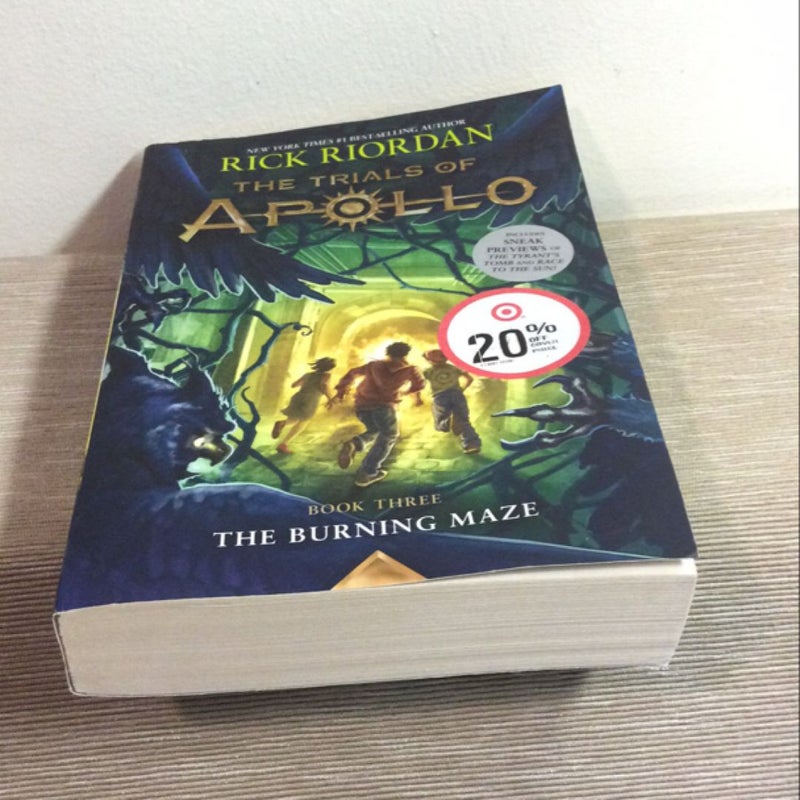 The Burning Maze (Trials of Apollo, the Book Three)