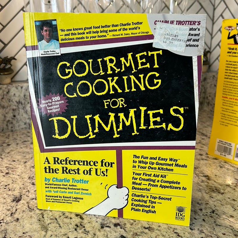 Gourmet Cooking for Dummies + Entertaining For Dummies