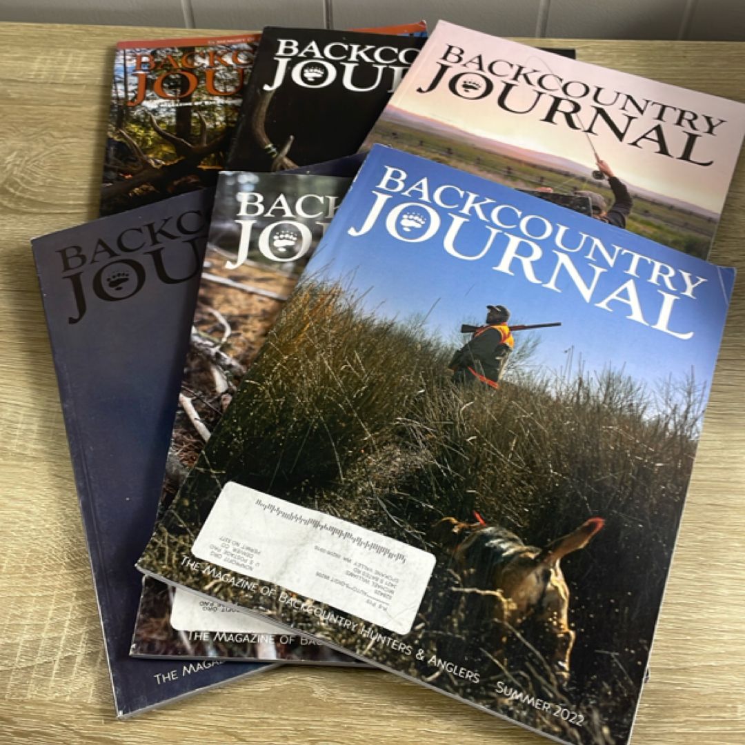 Back Country Journal Set of 6 by Backcountry hunters and anglers ...