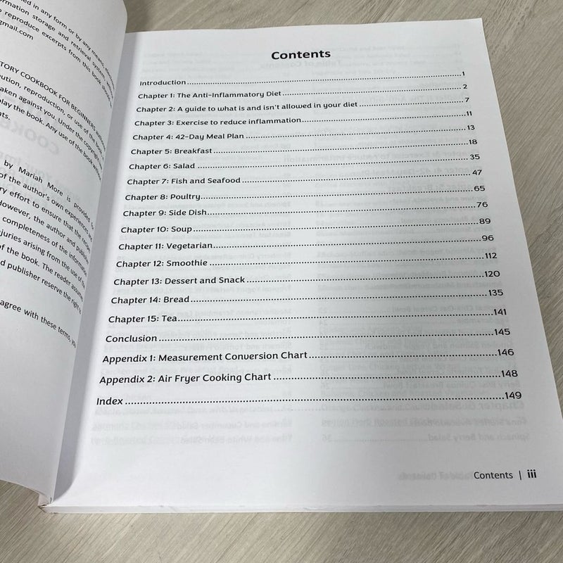 2023 Anti-Inflammatory Cookbook for Beginners