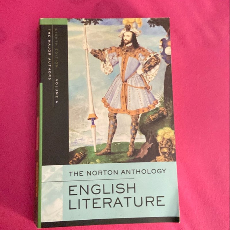 The Norton Anthology of English Literature