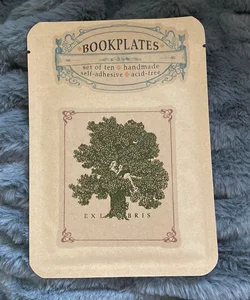Girl in Tree Bookplates 