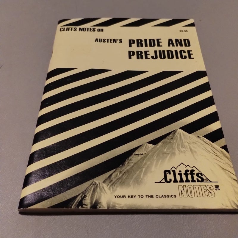 Pride and Prejudice & Cliffs Notes 