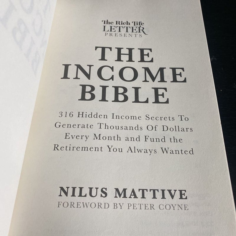 The Income Bible
