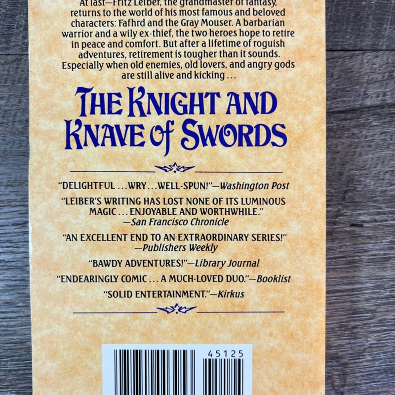The Knight & the Knave of Swords