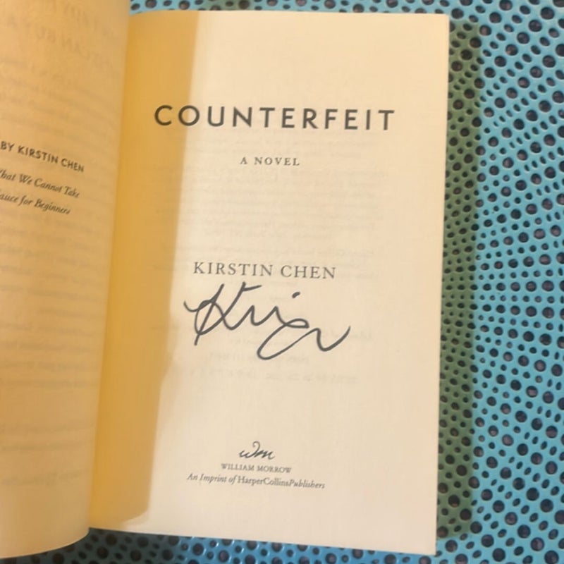 Counterfeit (ARC: Signed)