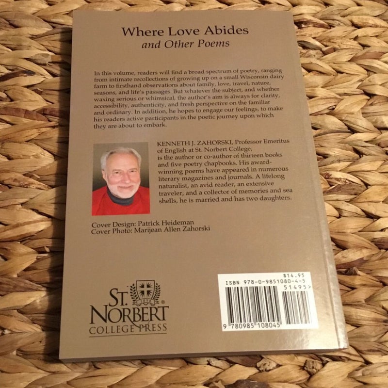 Where love abides and other poems