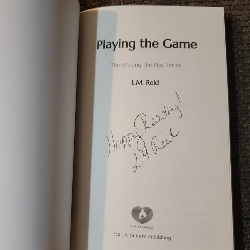 Playing the Game (Autographed)
