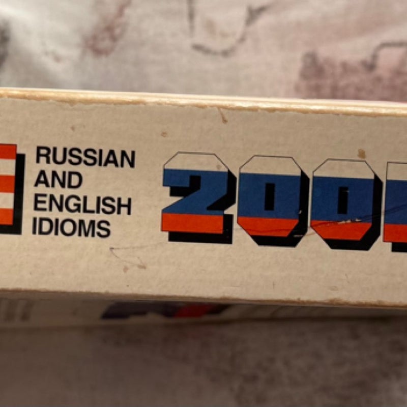 2001 Russian and English Idioms